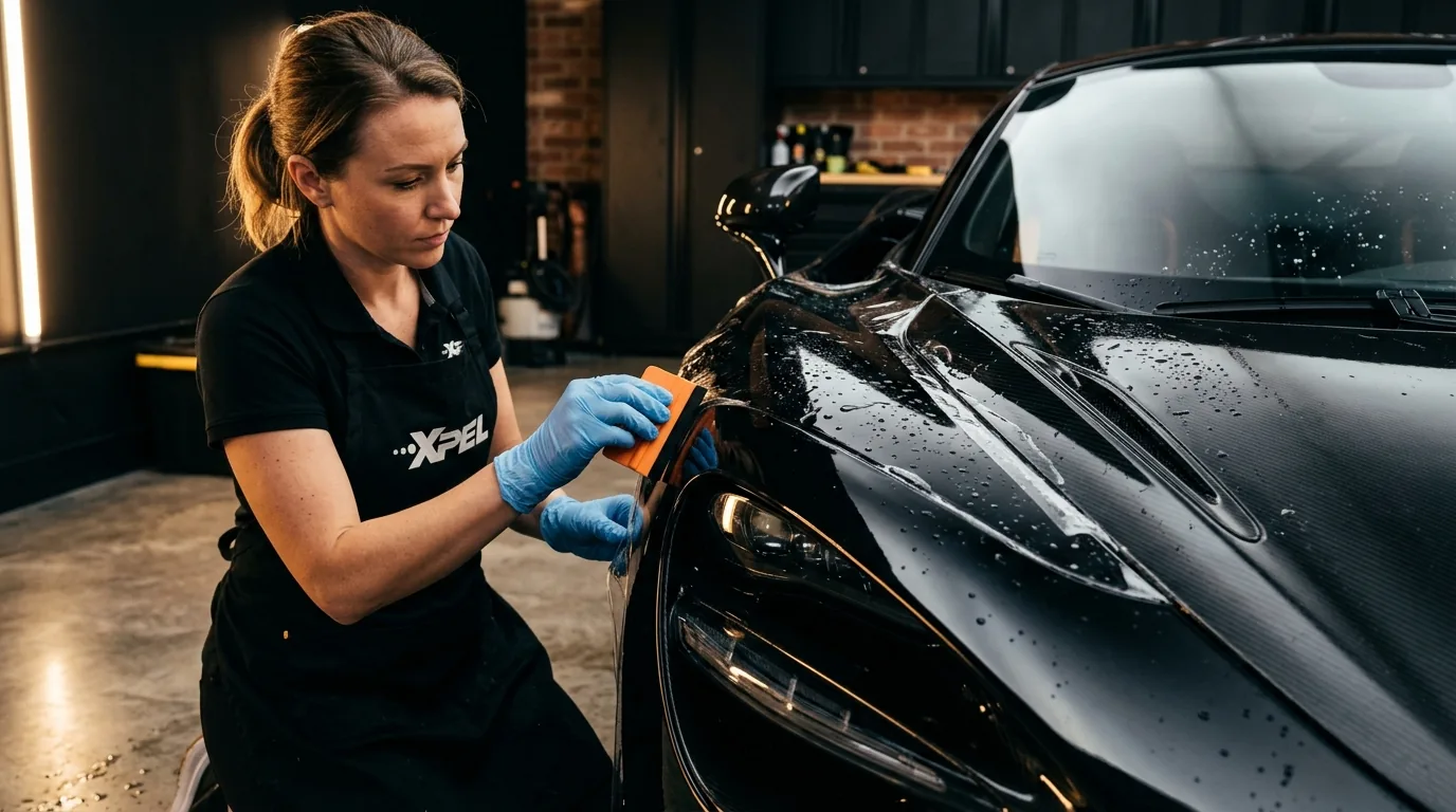 XPEL Paint Protection Film Application